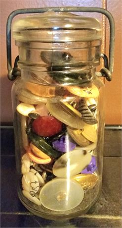 Small Jar of Buttons