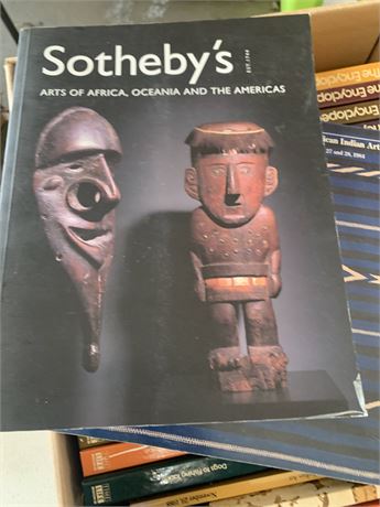 Vintage Catalogues - Sotheby's Arts of Africa, Oceania and the Americas & More