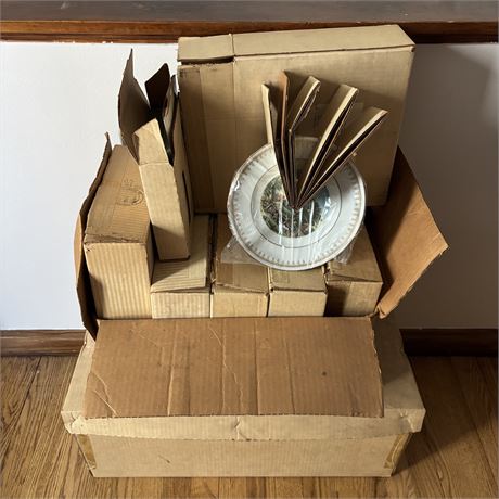Two Boxes of Norman Rockwell Collector's Plates