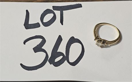 14K Gold Diamond Ring 1.84 DWT