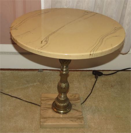 Small Marble Top Table
