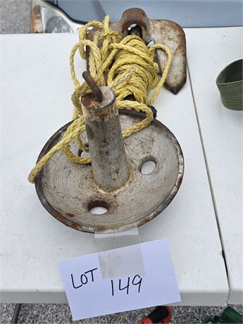 Small 10lb Boat Anchor