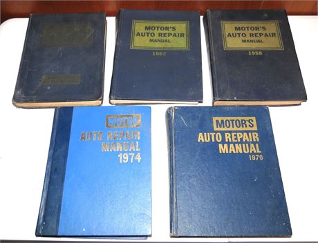Motor's Auto Repair Manuals