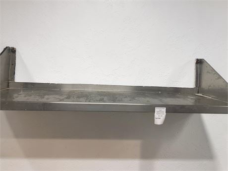 Commercial-Grade Stainless Steel Wall Shelf