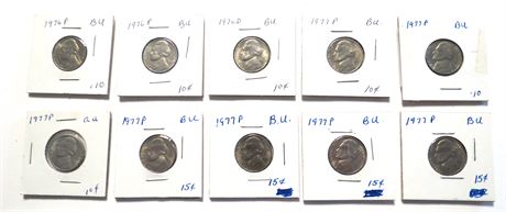 BU / AU Nickels