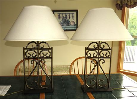 Pair Of Table Lamps