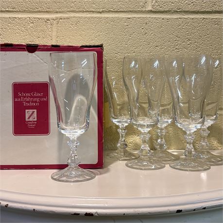 Cristallerie Zwiesel Schone Glaser Crystal Glasses Set of 6