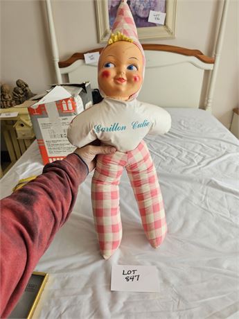 Vintage 1950's "Samuel" Carnival Doll
