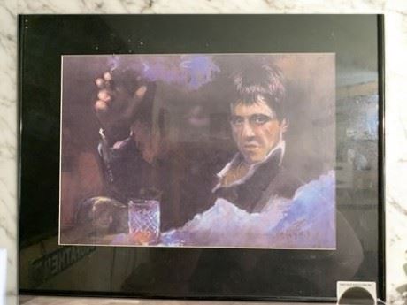 Collectible Wall Art - Al Pacino Scar Face - Lot of 2