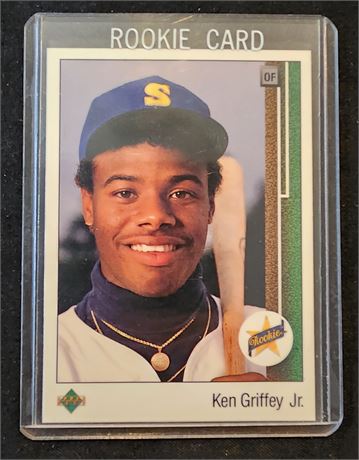 Ken Griffey Jr Upper Deck 1989 Rookie Card