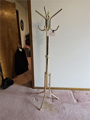 Brass Coat Tree