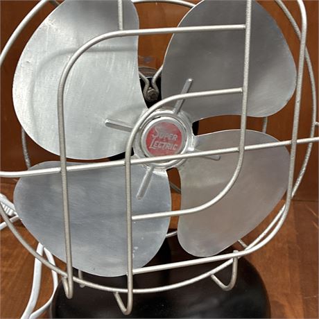 Vintage Super-Lectric Desktop Electric Fan