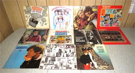 Albums: Rolling Stones, Beach Boys, Herman's Hermits, Monkees