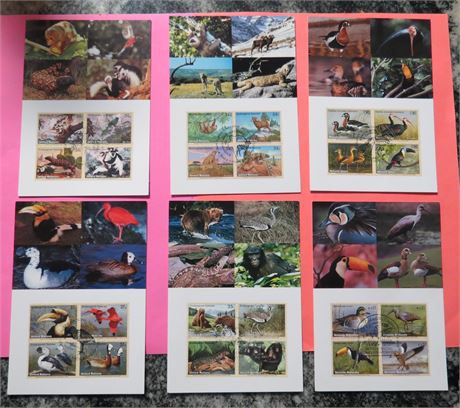 United Nations Endangered Species Post Cards