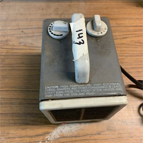 Small Electric Space Heating Unit
