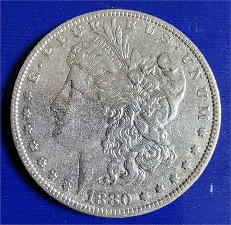 1880-O Morgan Silver Dollar