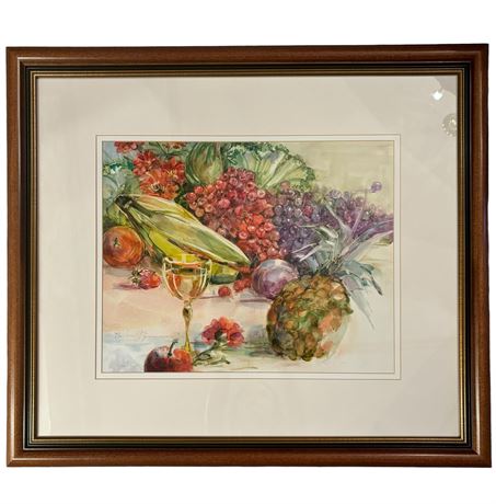 Barbara Zimmerman SIGNED Still Life Painting