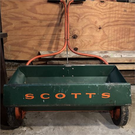 Vintage Scotts Model 75-3 Drop Spreader