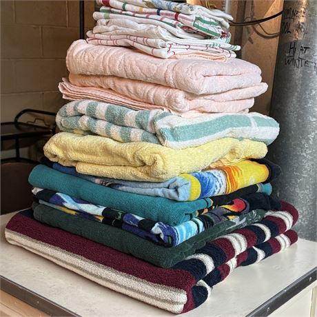 Beach, Bath and Kitchen Towels Bundle
