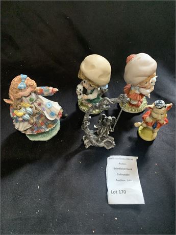 Lang & Wise Tess and Chester First Edition Figurine, Pewter Fairy & More