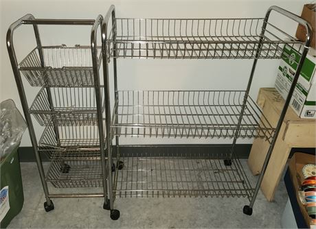 Metal Storage Racks/Carts