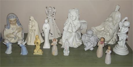 Assorted Religious Figurines