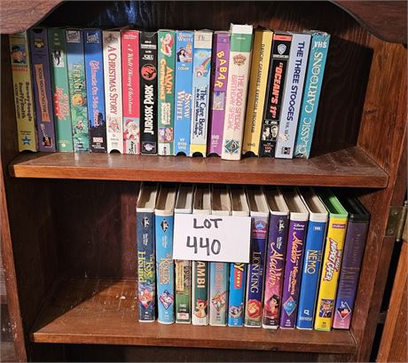 Mixed Disney & Kids VHS Tapes