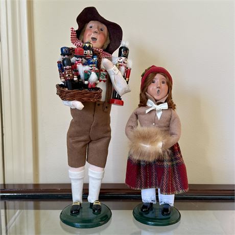 Byers' Choice Carolers Dolls - Lot of 2