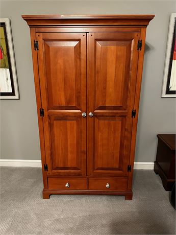 Wood Armoire/Entertainment Center