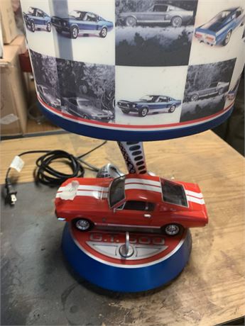 G.T. 500 Shelby Cobra MustangTable Lamp - Supposed To Make Roaring Noise