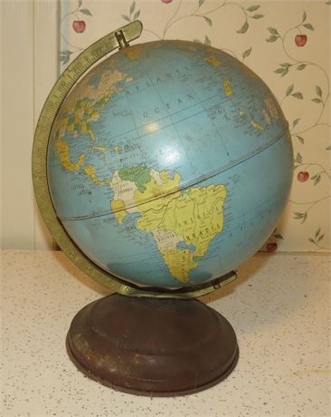 Small Metal Globe