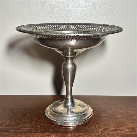 Sterling Silver 925 Footed Compote Dish - 178 Grams