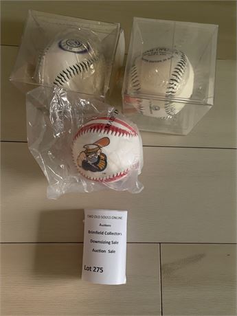 1993 Colorado Rockies Inaugural Year Baseball, Mini Dinger Mascot Baseball