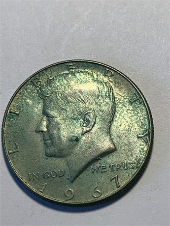1967 Kennedy Half Dollar Coin