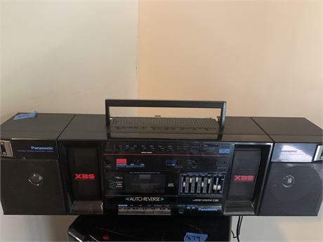 Panasonic RX-C38 Portable Stereo Component System