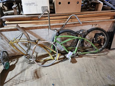 Vintage Gumout Excel Austria Boys Bike Frame & AMF Boys Bike Frame