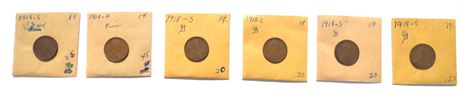 1918- D, 1918-S Pennies