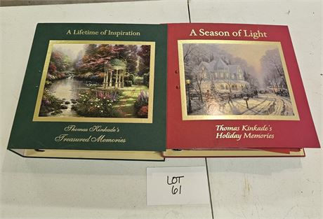 Thomas Kinkade Treasured Memories Lifetime Of Inspirations & Season Of Lights