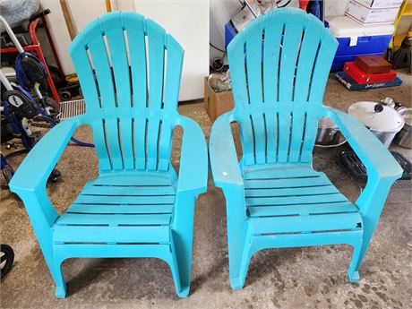 2 Adirondack Chairs