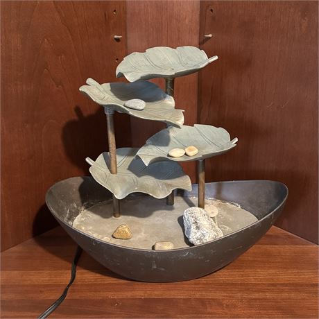 Homedics Zen Tabletop Water Fountain - 11 x 10"T