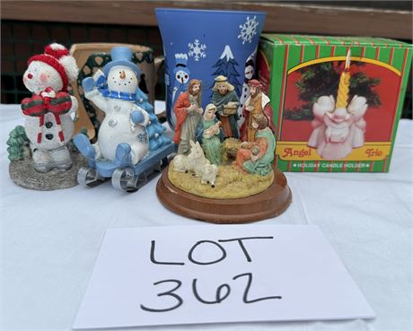 Vintage Christmas Mixed Lot