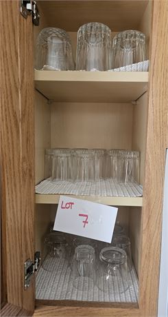 Cupboard Cleanout- Mixed Juice & Highball Glasses