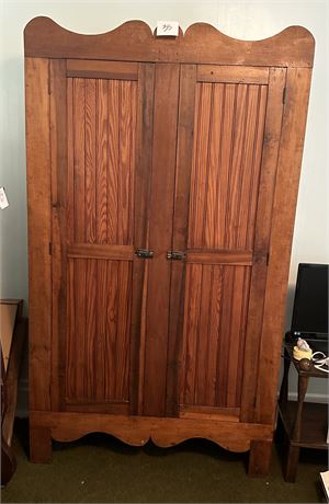 Large Wood Cabinet