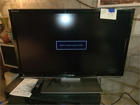 Sharp AQUOS 42" LCD TV Model : LC-C4254U with Remote