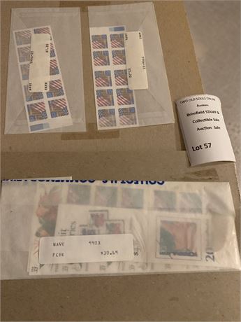 US Postal Stamps Wave 9903 - $30.69 Sheets (Sealed)  Old Glory/American Flag