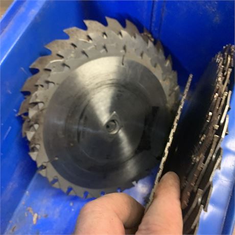 Metal Circular Saw Blade Lot