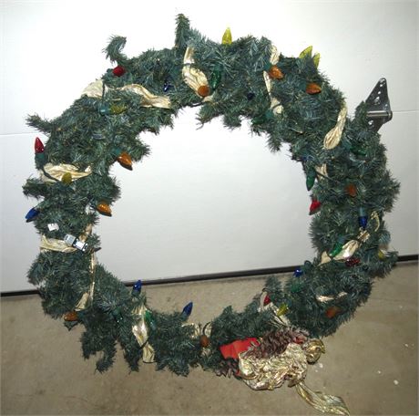 Lighted Wreath