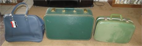 Assorted Vintage Luggage