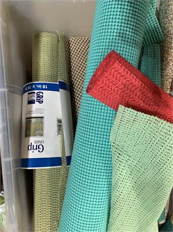 Misc Shelf Grip Liner Rolls In Various Colors