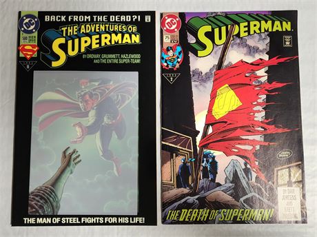 2 Superman Comics